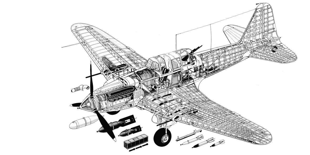 Ил 2 штурмовик схема